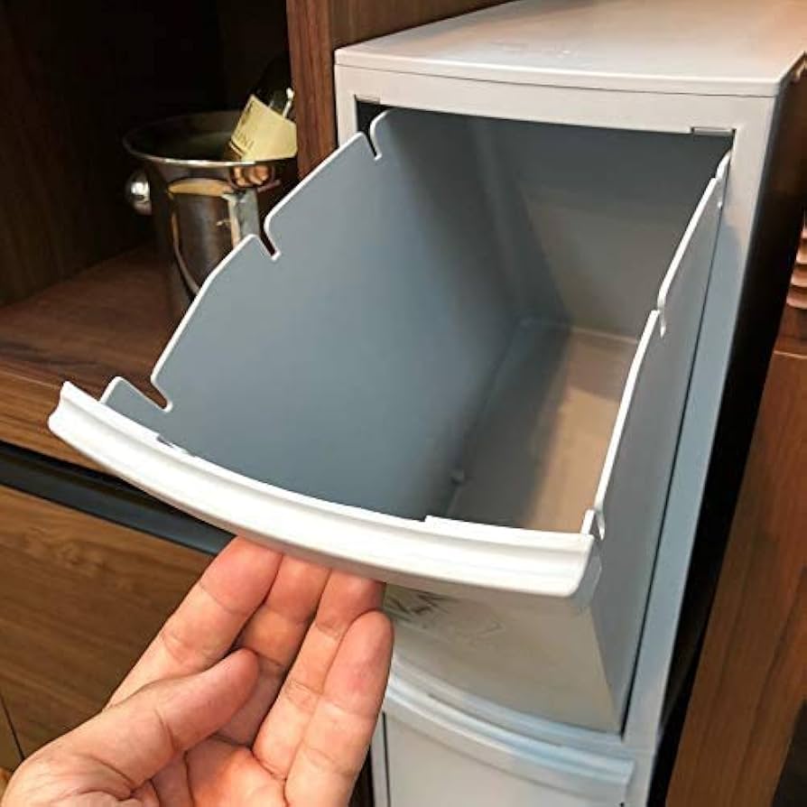 マッキー　ダストボックス Amazon｜AZUMAYA ダストボックス 2段 グレー SGS-932GY｜フタ